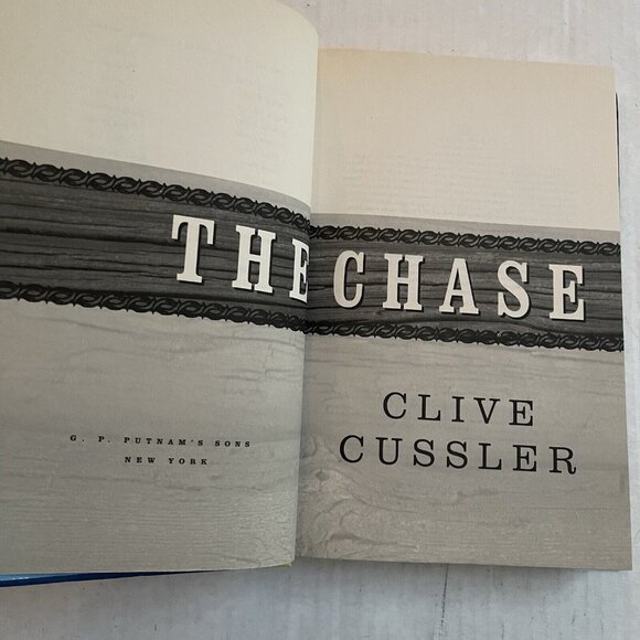 The Chase An Isaac Bell AdventureHardcover By Clive Cussler 2007 Hardcover Book - Picture 3 of 7
